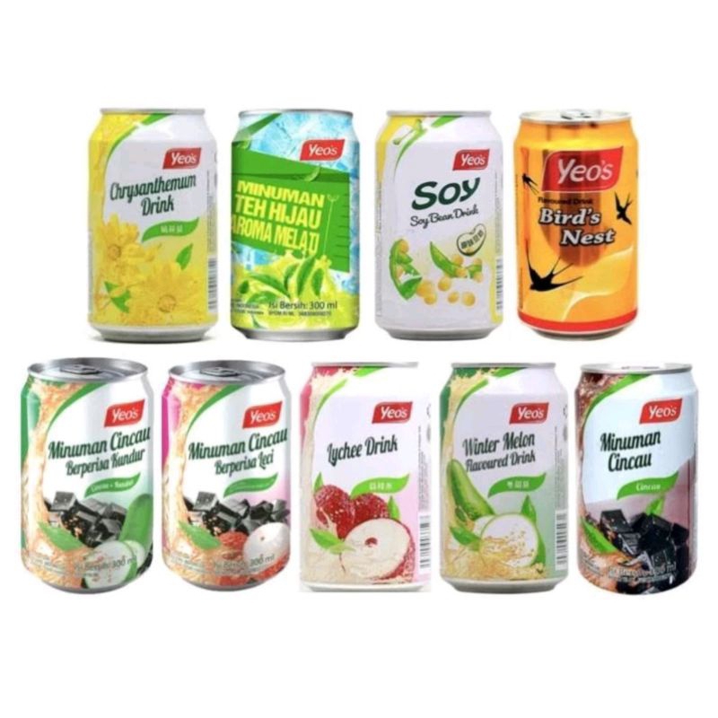 

YEOS MINUMAN KALENG 300ML 24 PCS