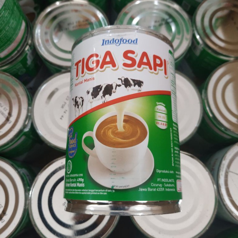

[✪A93>] Susu Kental Manis Indofood Tiga Sapi 490gr Stock Terupdate