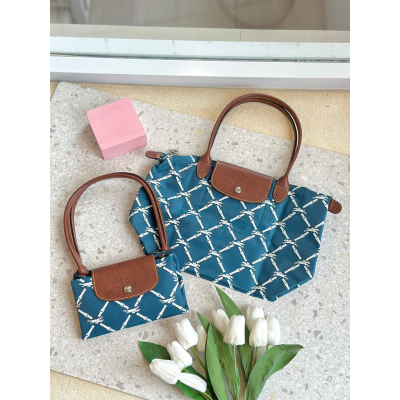 LC LE PLIAGE HORSE PRINT SIZE MLH