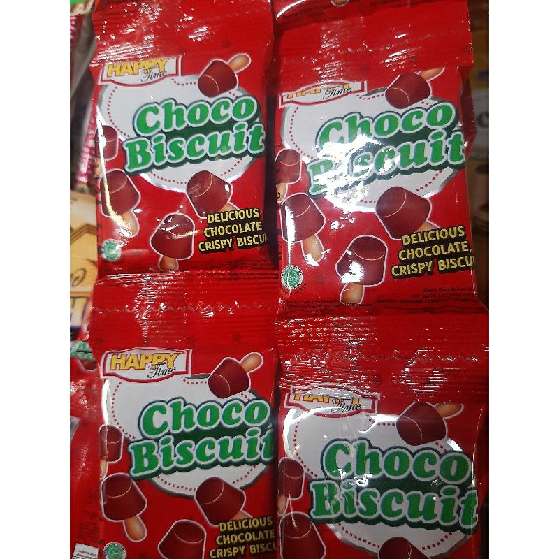 

(10 PCS) HAPPY TIME CHOCO BISCUIT COKLAT BISKUIT JAMUR