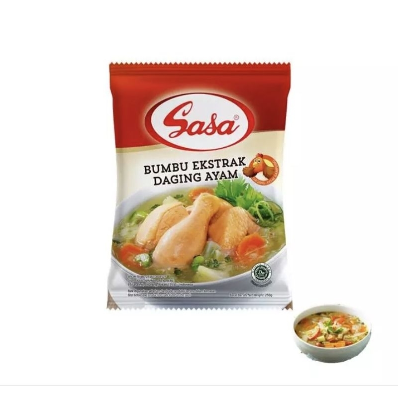 

Sasa Kaldu bumbu Daging Ayam 250 gr