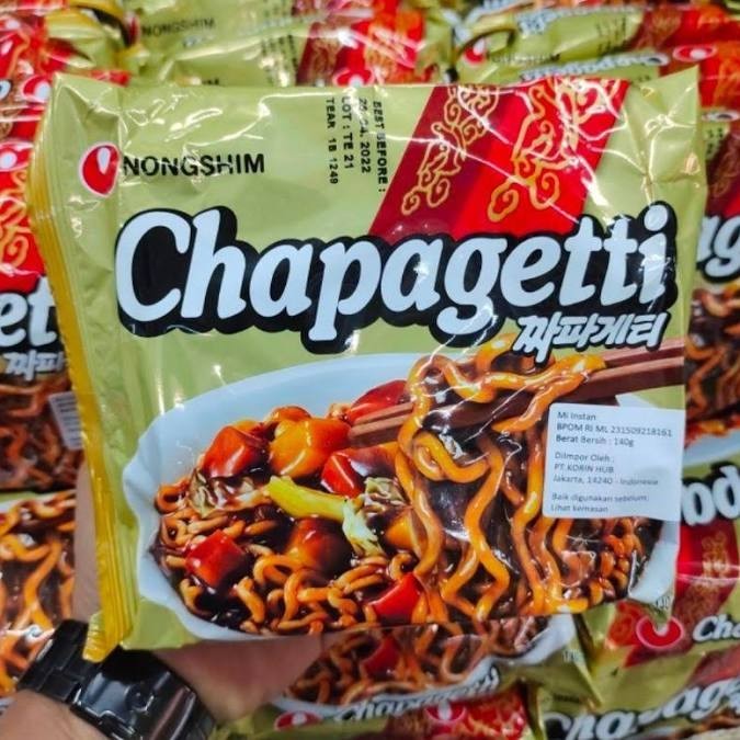NONGSHIM CHAPAGETTI 140 gram Halal mie instan