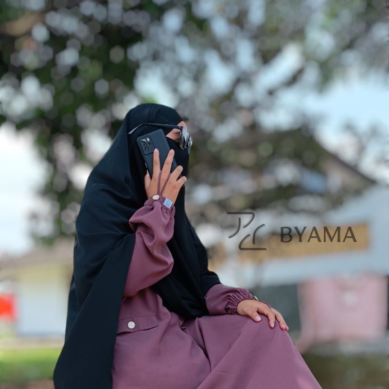 HIME ABAYA BYAMA NABEEN UV PROTECTION [SAMPLE STOCK]