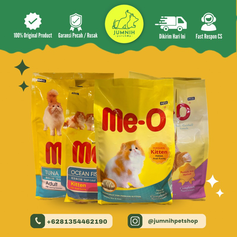 Pakan Kering Kucing Meo All Varian