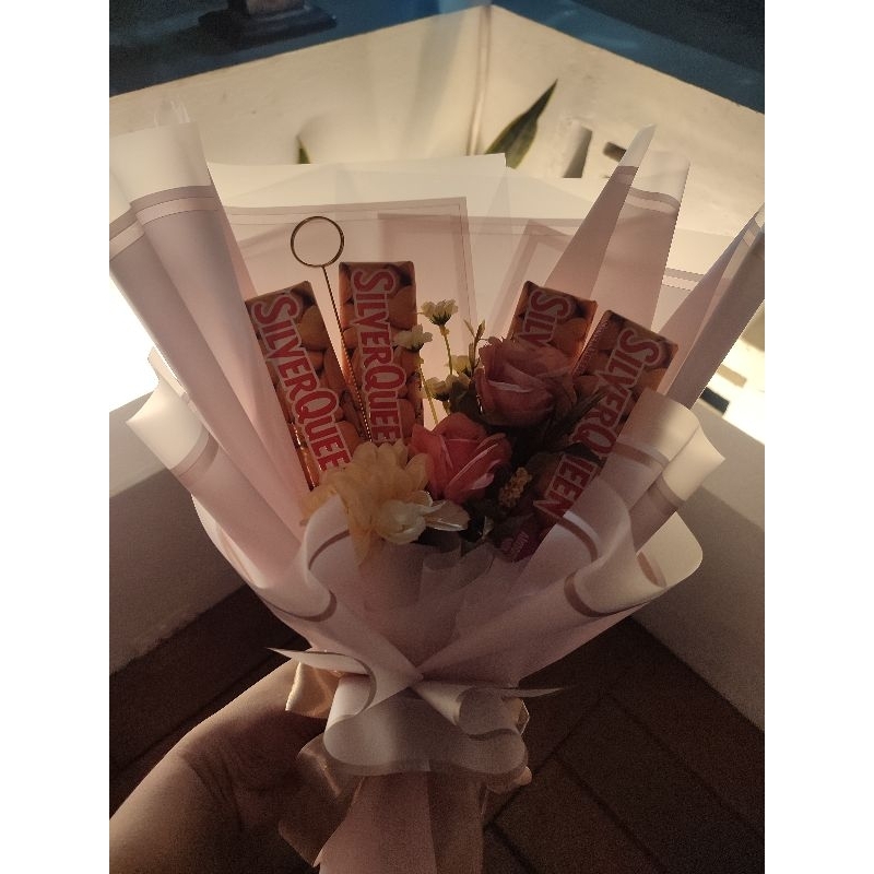 

buket coklat Silverqueen