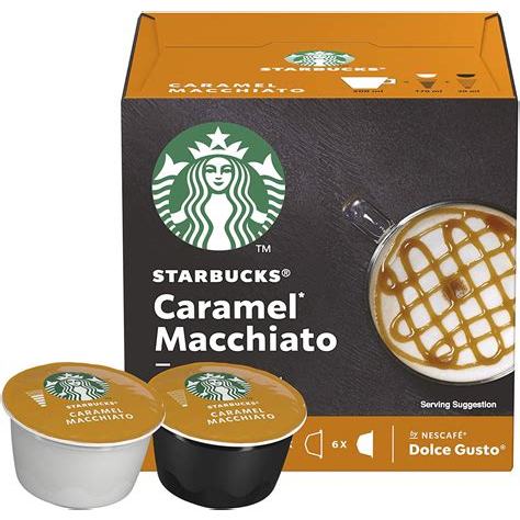 

Kopi kapsul Starbucks Caramel Macchiato By Dolce Gusto