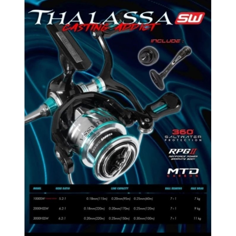 Reel Daido THALASSA SW Dan KRAVEN SW