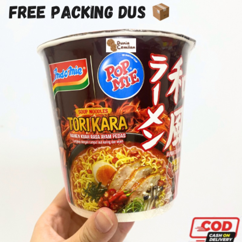 

[TERMURAH!] Pop Mie Ramen Tori Miso / Tori Kara 70 gram - Indomie Premium