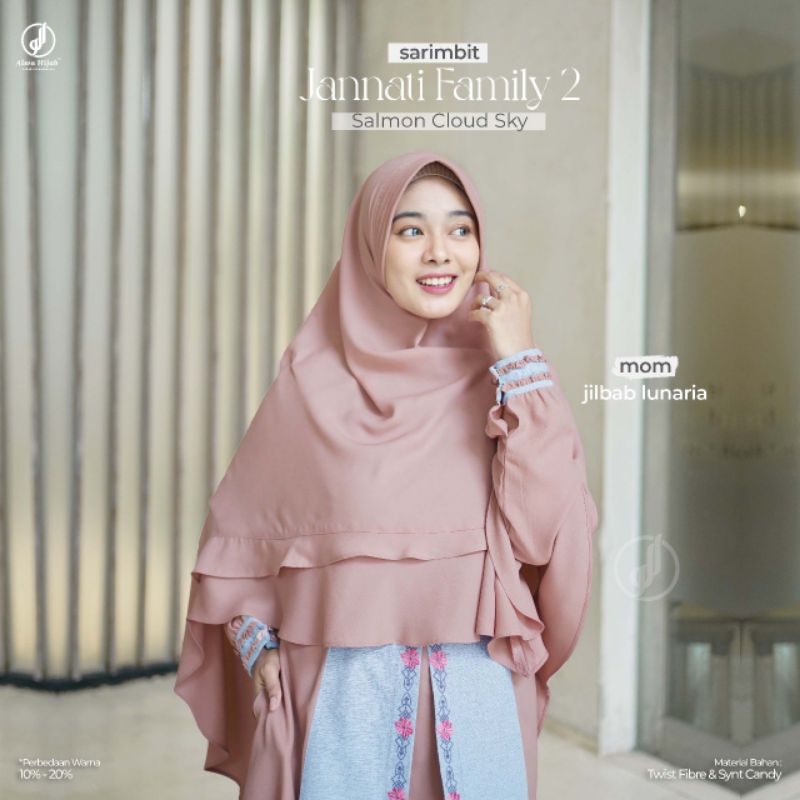 Gamis dewasa Jannati by Alwa