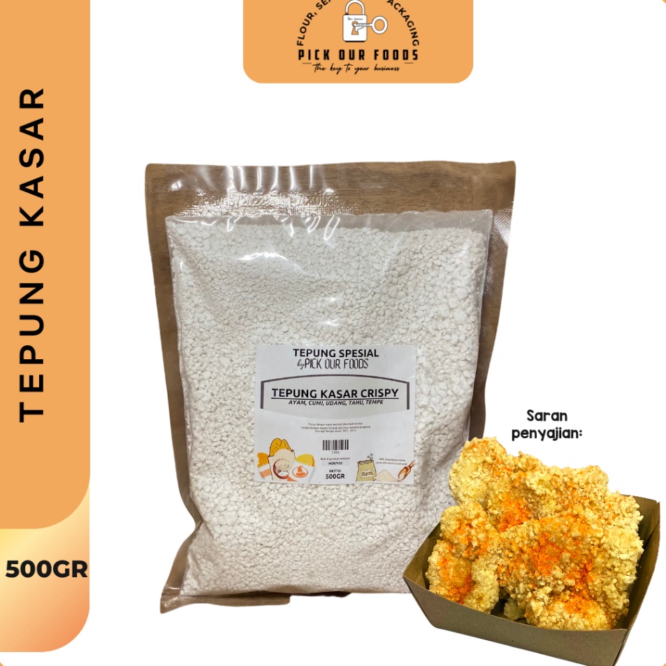 

[KODE 70GBV] Shihlin flour (tepung shilin atau tepung kasar) Tepung ala Taiwan Food Termurah Tapioka Kasar