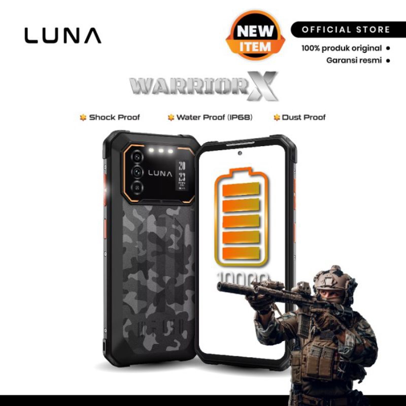 Luna X Warrior Ram 6+6/64 Gb