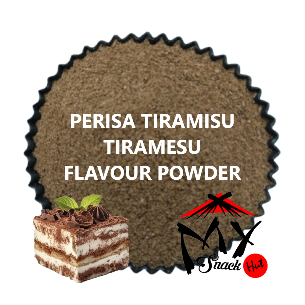 

TIRAMISU FLAVOUR POWDER 50GR - BIANG PERISA TIRAMIZU FLAVOR BUBUK PUDDING ICE CREAM MINUMAN CAKE KUE