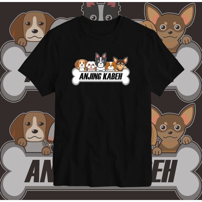 kaos distro combad 30s ANJING KABEH DEWASA