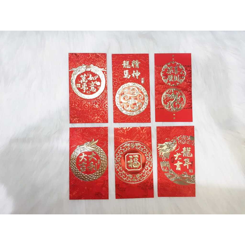 

Angpao Imlek Shio Naga Terbaru Ukuran Besar 3092 Dove Artpaper Emboss