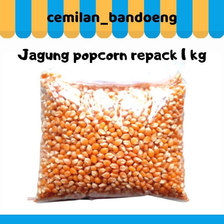 

[Z06] Jagung Popcorn Non GMO Mentah Butterfly 1kg EXP JUNI 2024 8272