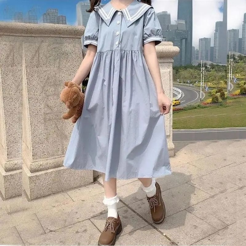 Dress Anak Import (Dress Baby Blue)
