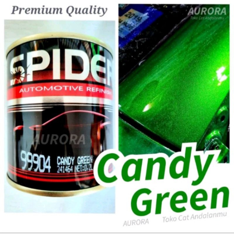 Cat Candy Green Spider 99904 Candytone Candy Hijau