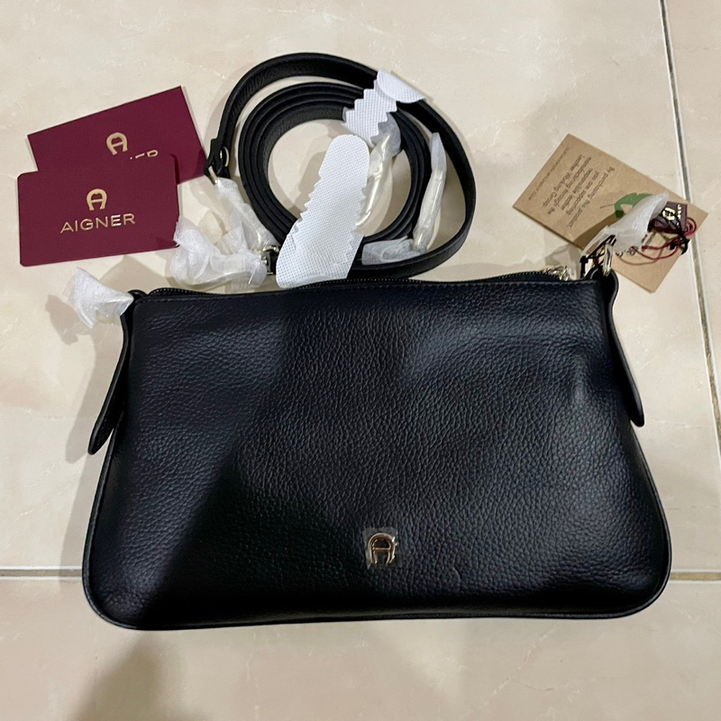 ori eropa tas tote shoulder bag wanita merk Aigner