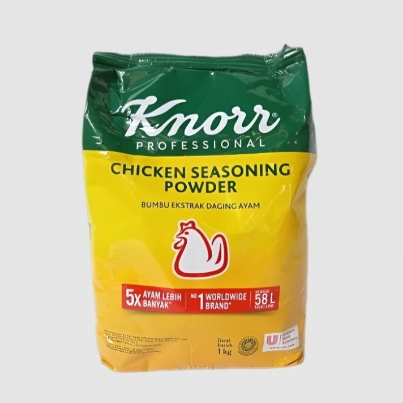 

12.12 FLASH SALE Knorr Chicken Seasoning Powder 1kg Bumbu Kaldu Ayam 1 kg Refill Stock grosir