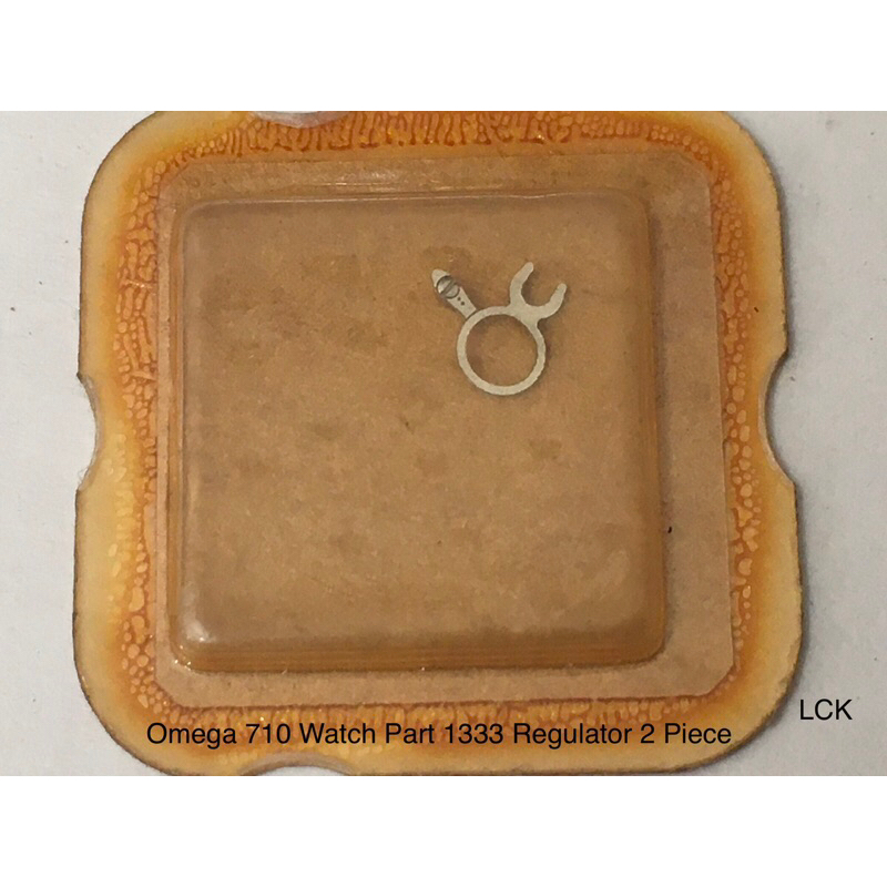 Omega 710 Watch Part 1333 Regulator 2 Piece / Omega 710 - 1333 untuk Mesin Jam Tangan bagian Regulat