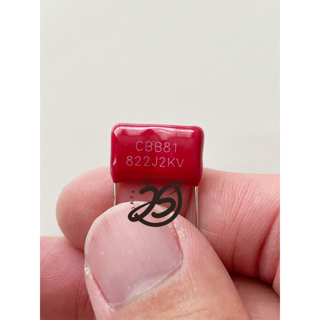 MILAR 822J 2000V MILAR 822 2000V KAPASITOR MYLAR 2000 VOLT ups