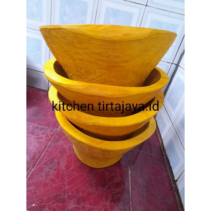 Dulang kayu nangka asli free cutil kayu