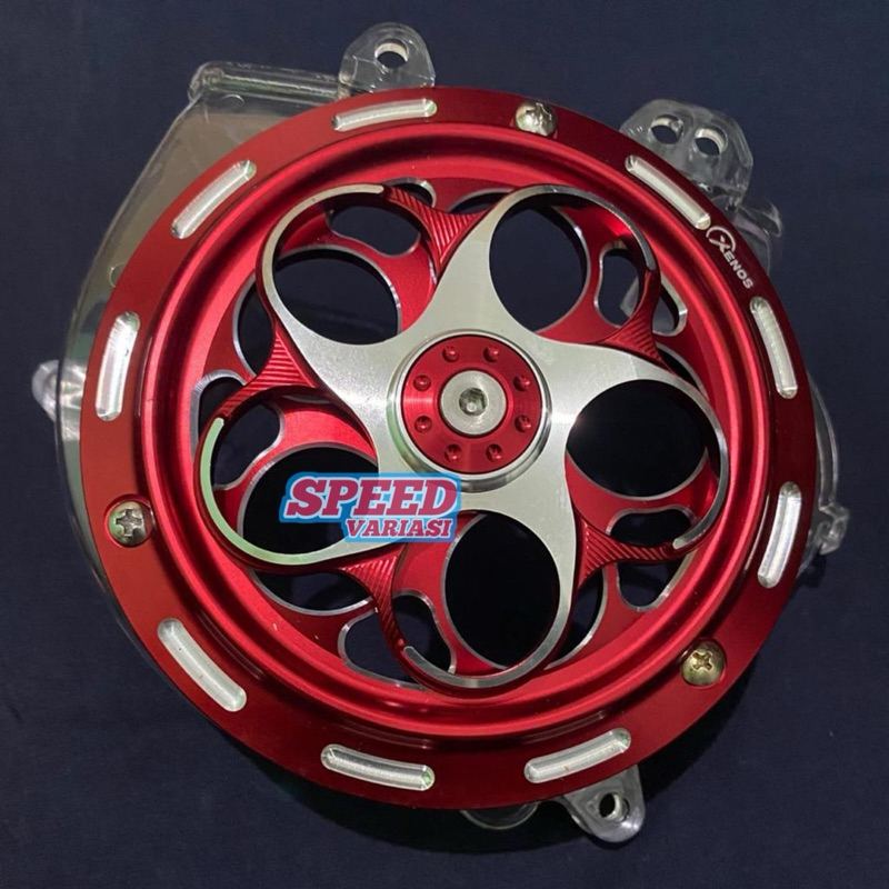 Tutup kipas spinner + Cover Transparant beat Scoopy Esp 2015~2019