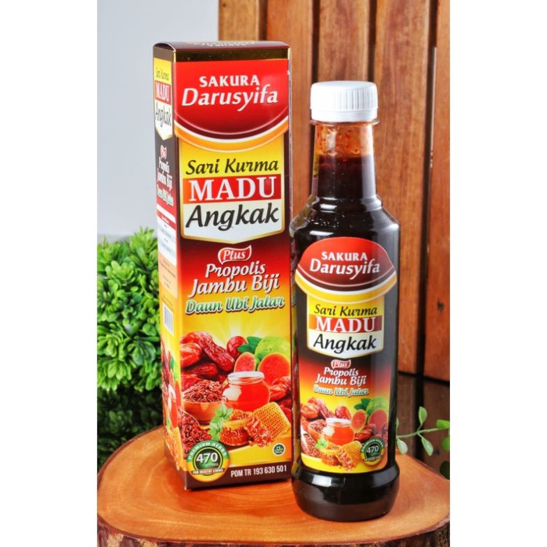 

44 Sari Kurma Madu Angkak 470 gram Darusyifa || Sari Kurma Angkak Darusyifa 8598