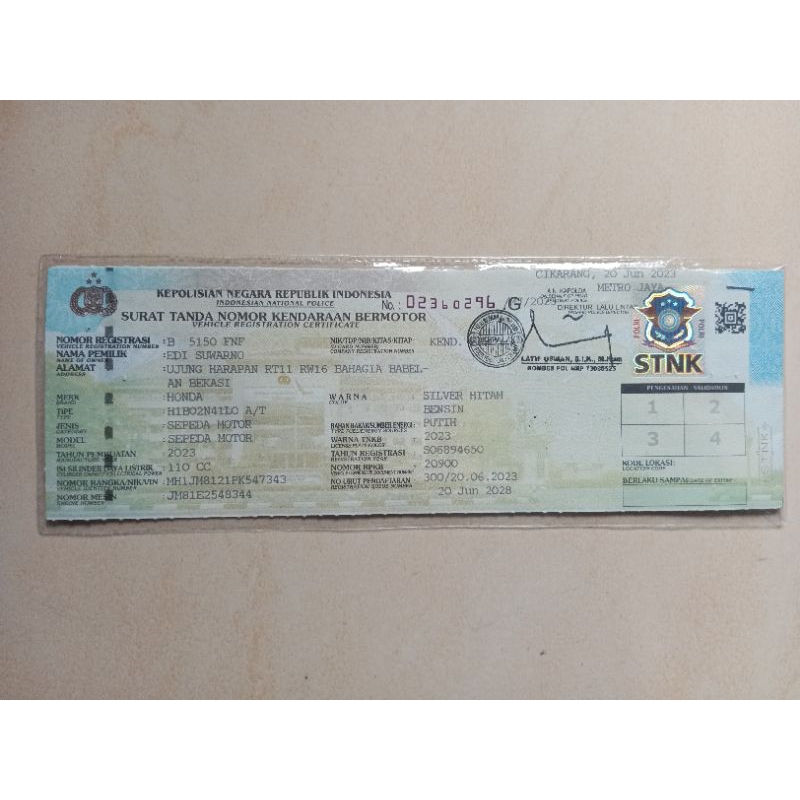 stnk beat tahun 2023