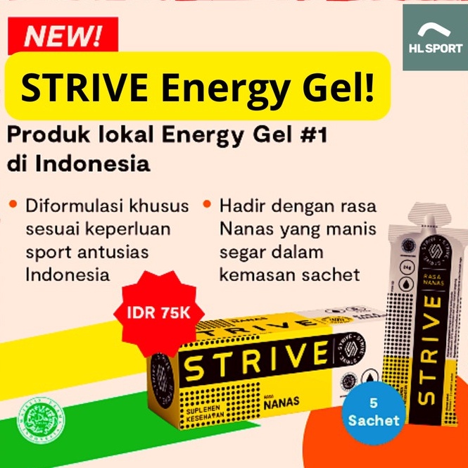 

Terk!ni STRIVE Energy Gel Indonesia not SIS Gu Maurten Discount Today