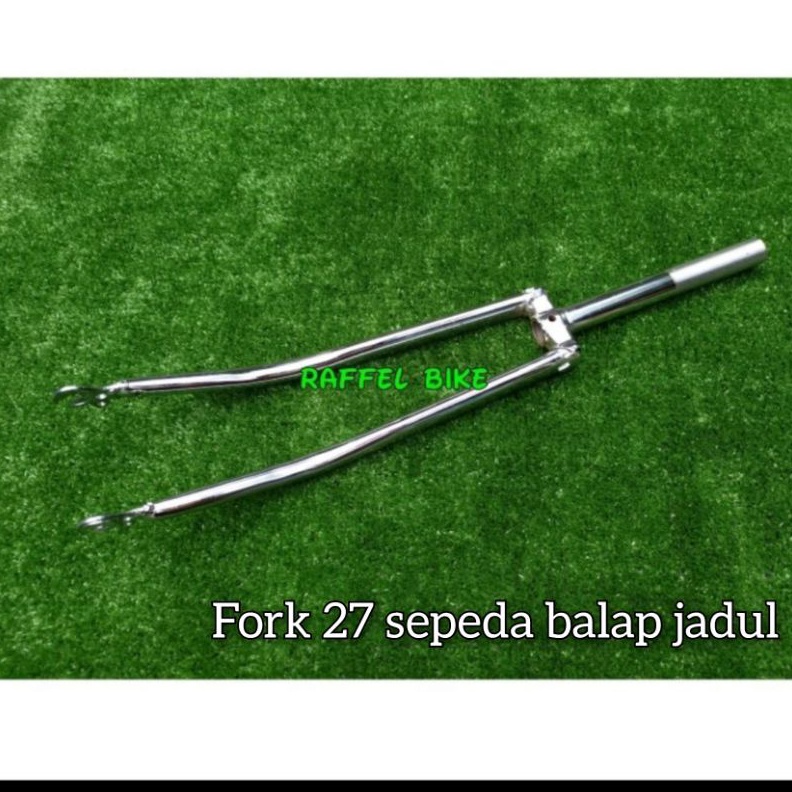 Original Termurah. Fork 27 sepeda balap jadul chrome. Fork 27 chrome. Fork sepeda balap jadul grosir