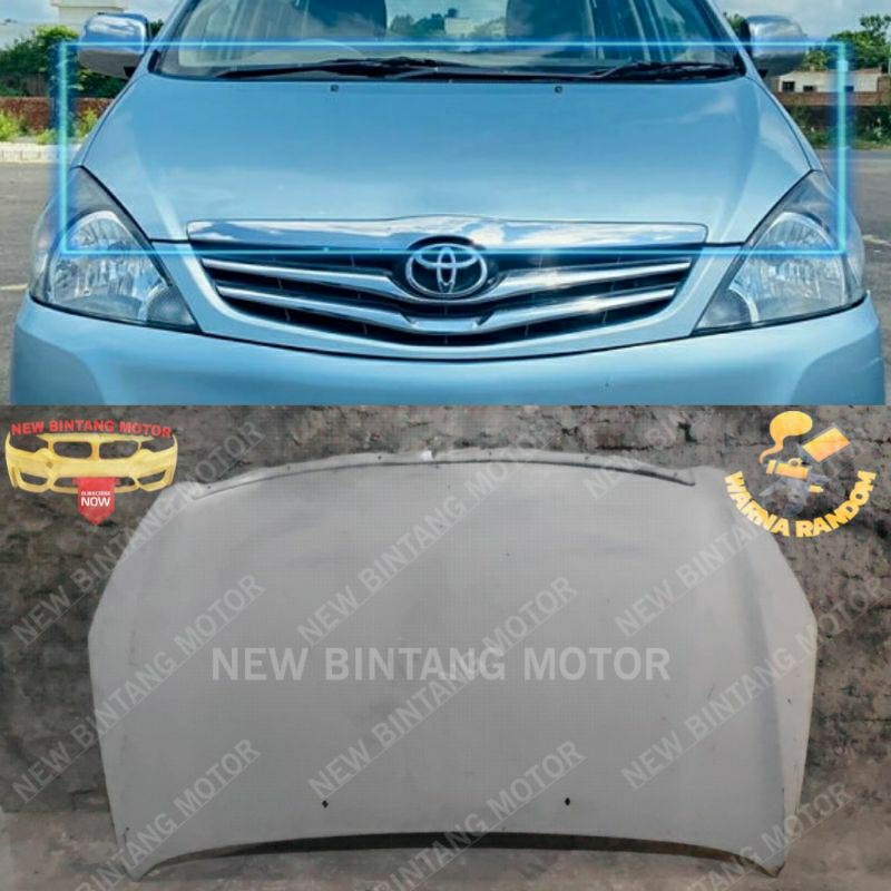 Kap mesin kap motor toyota innova 2005 2010 original