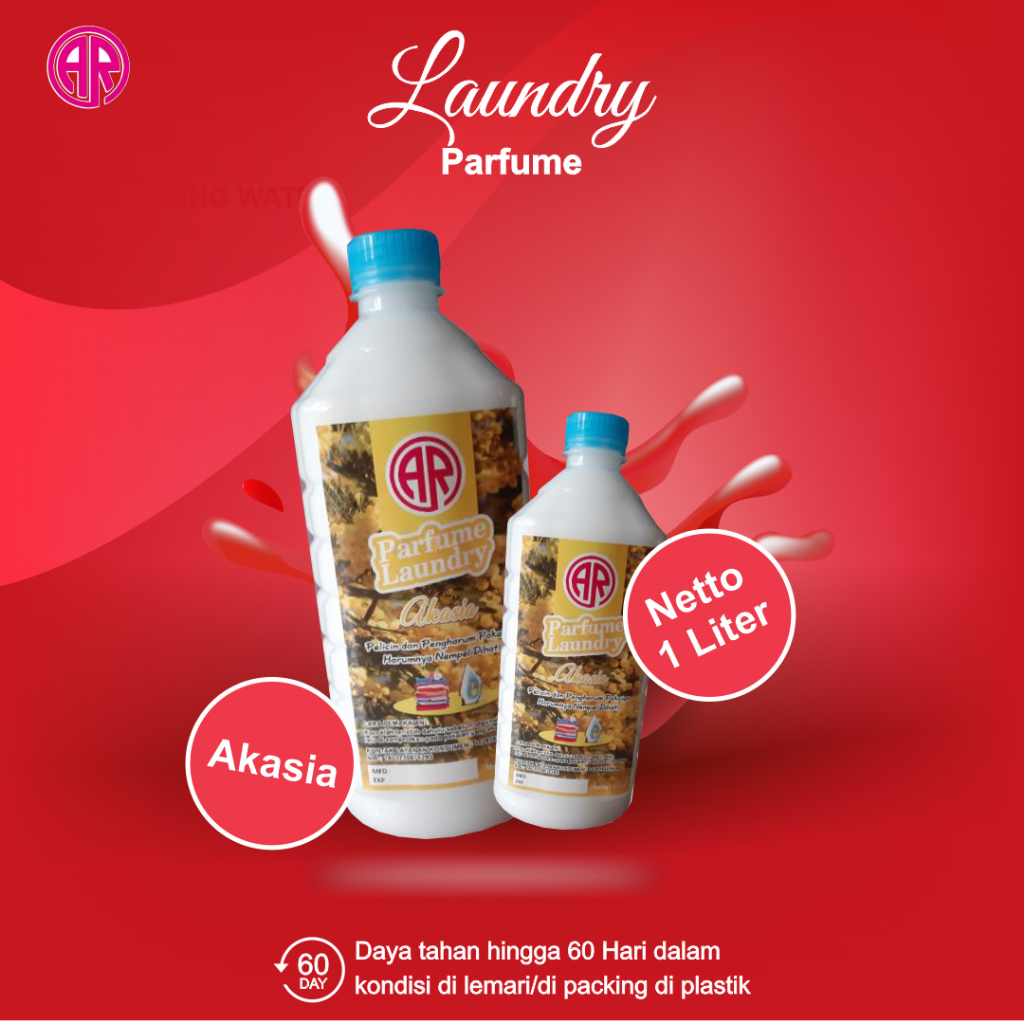 Parfum Laundry Akasia - Parfum Laundry paling Best Seller - Pewangi Pakaian Aroma Akasia