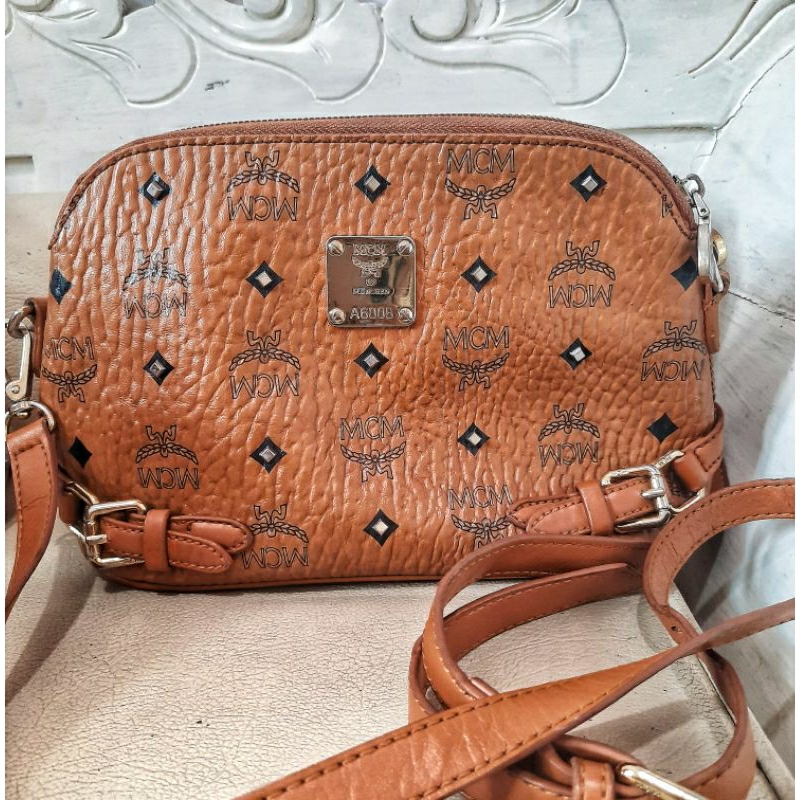 Tas Kulit MCM Preloved