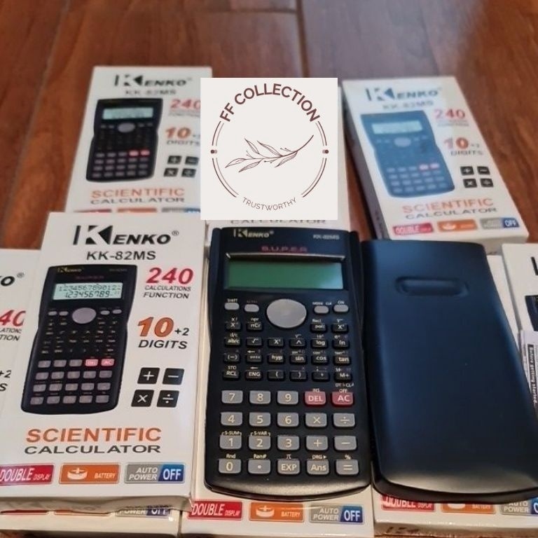 

[ΩA99@] Kalkulator Sekolah Scientific KENKO 82MS 10 Digit - Calculator Ilmiah Ujian Sin Cos Tan Musim Promo