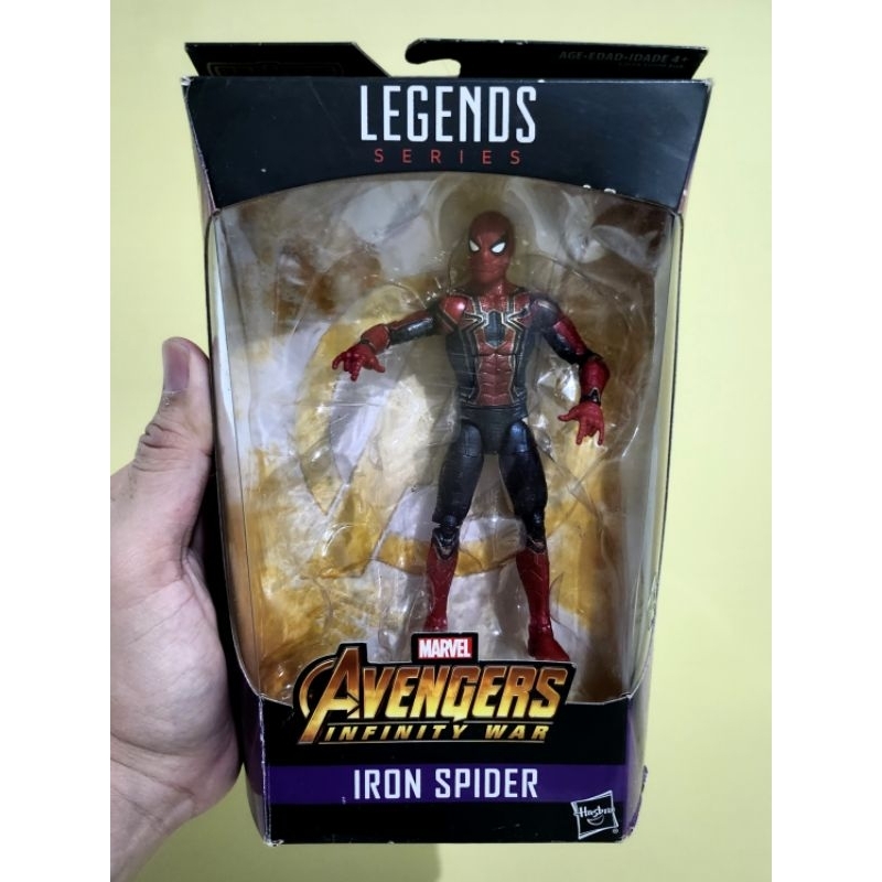 IRON SPIDER SPIDERMAN AVENGERS INFINITY WAR MARVEL LEGENDS HASBRO ORI ORIGINAL NOT SHF