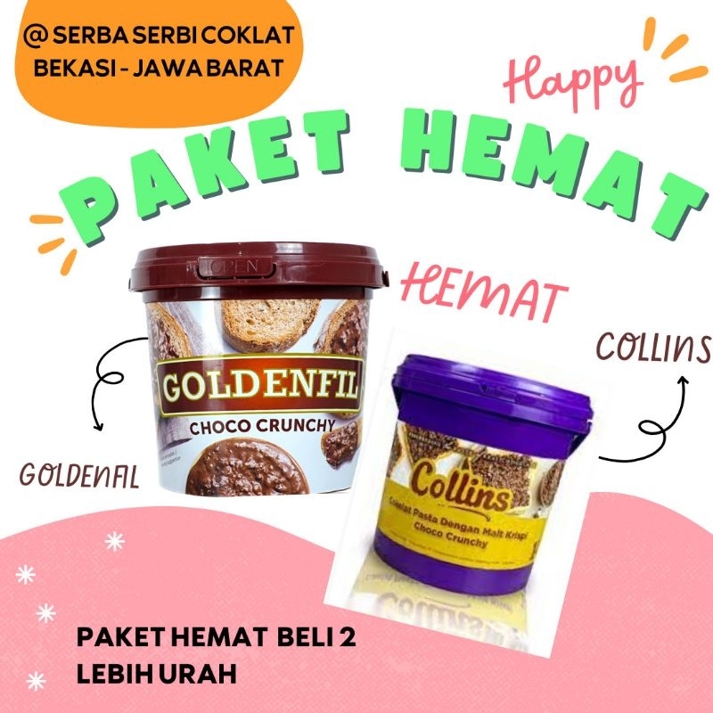 

PAKET HEMAT GOLDENFIL DAN COLLINS CRUNCHY 1KG