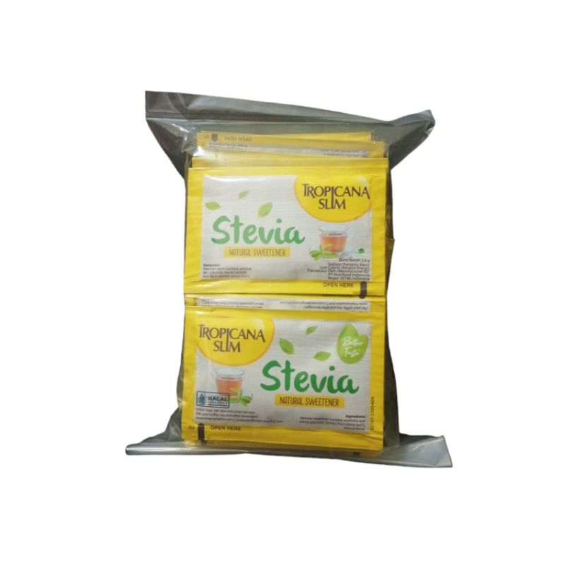 

Tropicana Slim Stevia Repack 40 Sachet