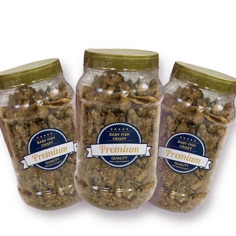 

M0del B4ru 3 toples cemilan baby fish krium Berkah Shopee