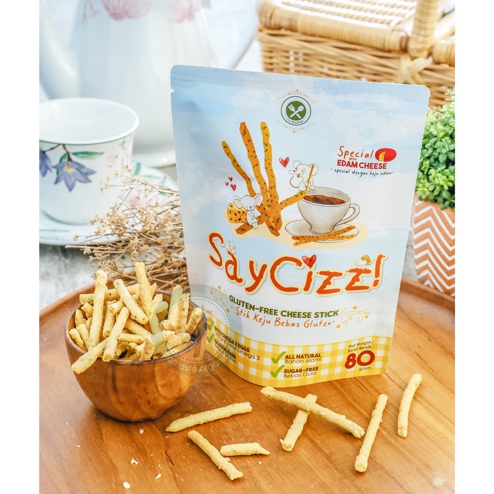 

SAY CIZZ - GLUTEN FREE CHEESE STICK 80GR 5248