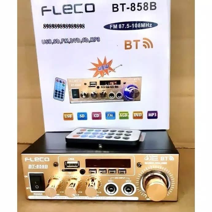 STEREO POWER AMPLIFIER FLECO BT-858B original