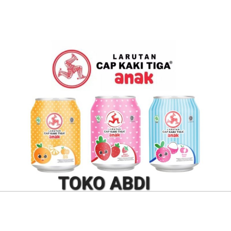 

LARUTAN KAKI TIGA KALENG ANAK 250ML