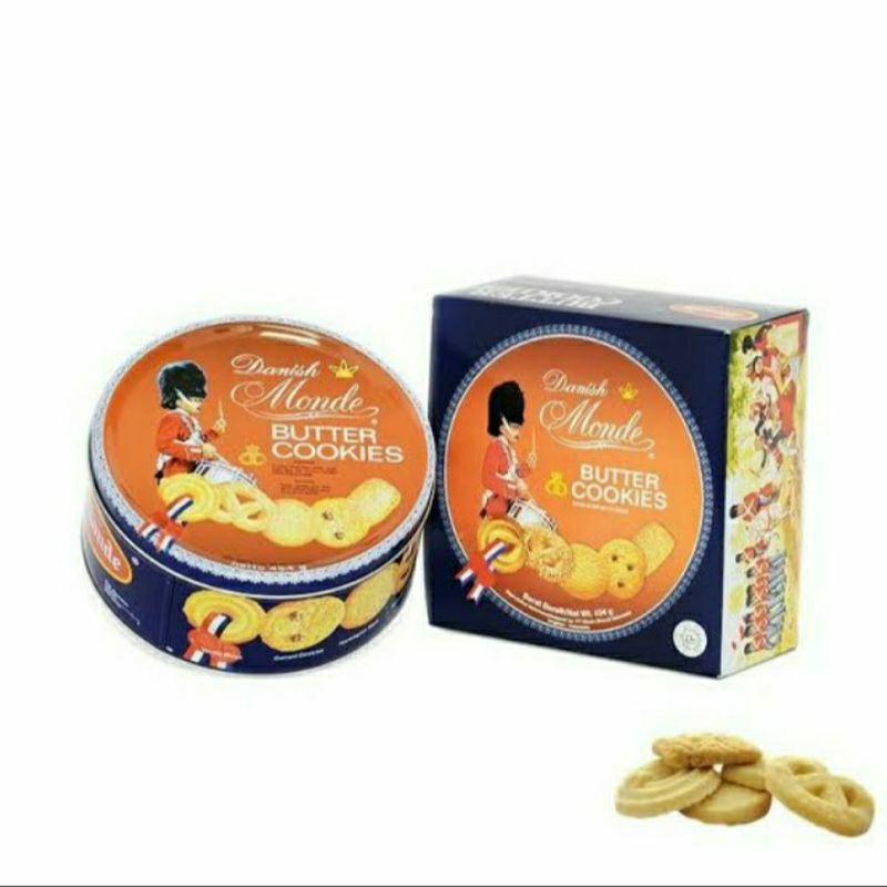 

monde butter cookies kecil in