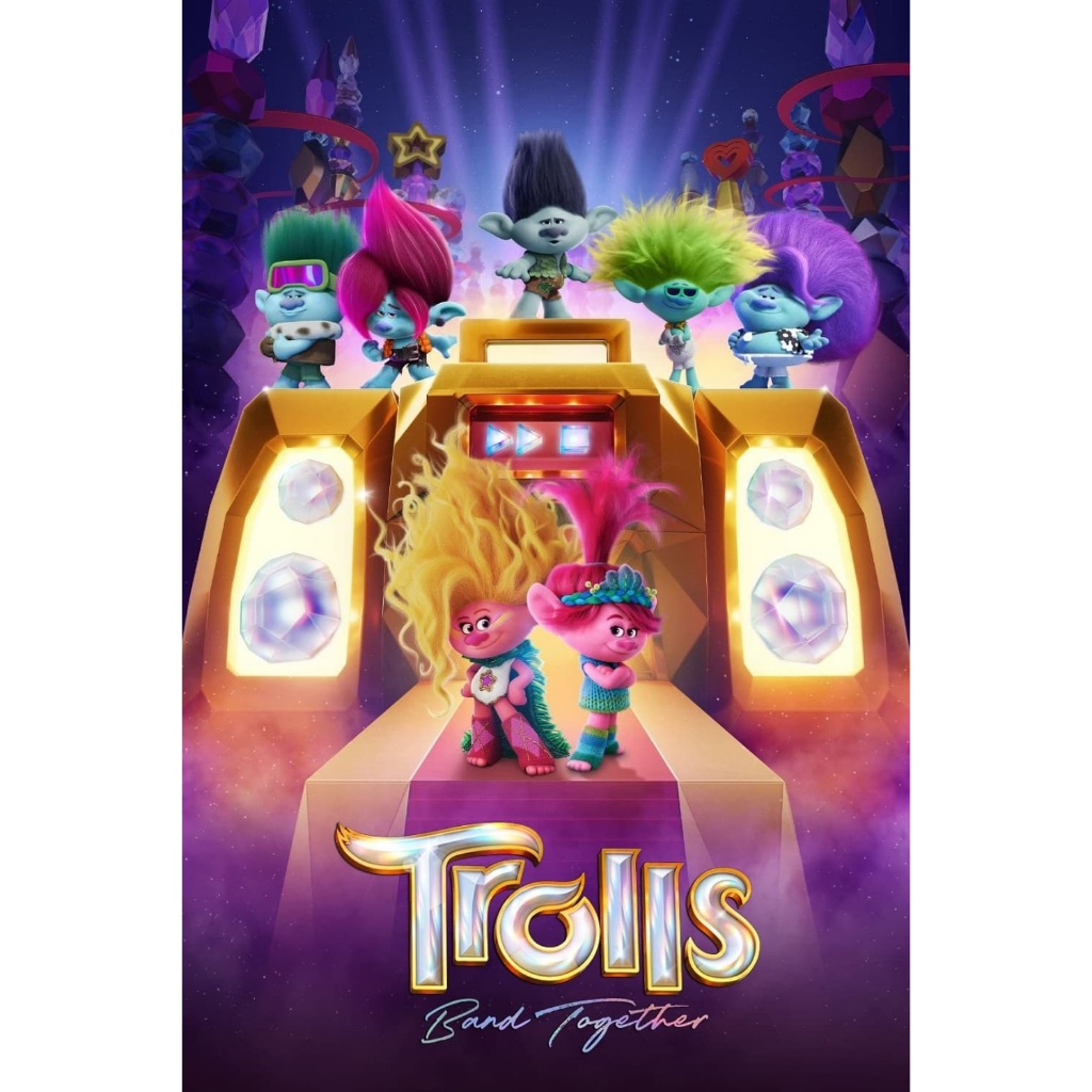 dvd kaset Trolls Band Together (2023)