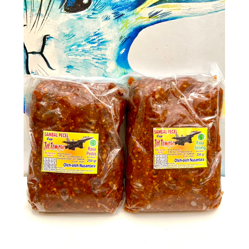 

SAMBAL PECEL CAP JET TEMPUR 250GR