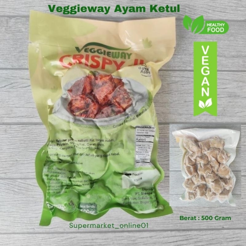 

Veggieway Ayam Ketul Vegan 500 gram