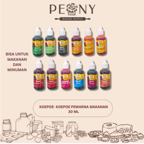 

KOEPOE-KOEPOE PEWARNA MAKANAN CAIR 30 ML