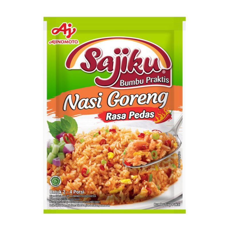 

Bumbu Praktis Nasi goreng Super pedas Sajiku 20g Harga Grosir