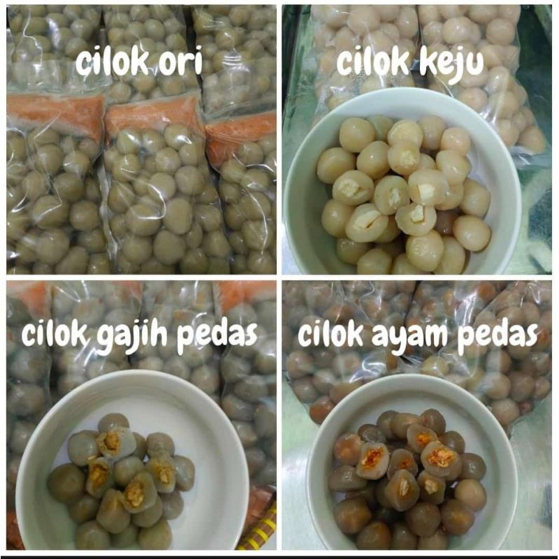 

Cilok Bumbu Kacang isi 50