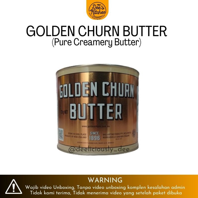 

Golden Churn Butter 2kg